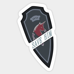 Haurchefant DSU Save Him [FFXIV] Sticker